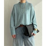 透かしラインバックスリットニット | Lbc with Life | 詳細画像12 