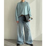 透かしラインバックスリットニット | Lbc with Life | 詳細画像17 