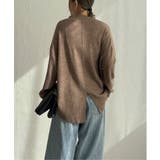 透かしラインバックスリットニット | Lbc with Life | 詳細画像29 