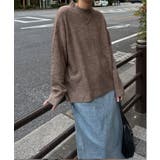 透かしラインバックスリットニット | Lbc with Life | 詳細画像30 