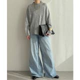 透かしラインバックスリットニット | Lbc with Life | 詳細画像4 