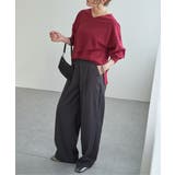 ソフトタッチアイレットVネックプルオーバー | Lbc with Life | 詳細画像8