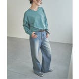 ソフトタッチアイレットVネックプルオーバー | Lbc with Life | 詳細画像17