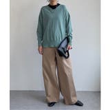 ソフトタッチアイレットVネックプルオーバー | Lbc with Life | 詳細画像21