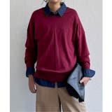 ソフトタッチアイレットVネックプルオーバー | Lbc with Life | 詳細画像2