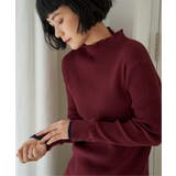 袖配色レイヤーリブニット | Lbc with Life | 詳細画像5