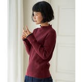 袖配色レイヤーリブニット | Lbc with Life | 詳細画像6