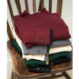 袖配色レイヤーリブニット | Lbc with Life | 詳細画像29