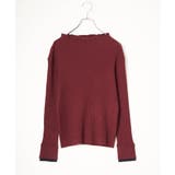 袖配色レイヤーリブニット | Lbc with Life | 詳細画像34