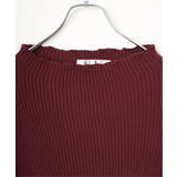 袖配色レイヤーリブニット | Lbc with Life | 詳細画像36