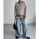 ヘリンボン柄ニットプルオーバー | Lbc with Life | 詳細画像8