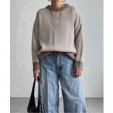 ヘリンボン柄ニットプルオーバー | Lbc with Life | 詳細画像9