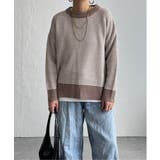 ヘリンボン柄ニットプルオーバー | Lbc with Life | 詳細画像25 