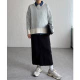 ヘリンボン柄ニットプルオーバー | Lbc with Life | 詳細画像2