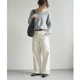 アンゴラコンVネックニット | Lbc with Life | 詳細画像6 