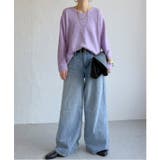 アンゴラコンVネックニット | Lbc with Life | 詳細画像25 