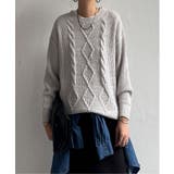 マットモールケーブルニットプルオーバー | Lbc with Life | 詳細画像17 