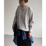 マットモールケーブルニットプルオーバー | Lbc with Life | 詳細画像18 