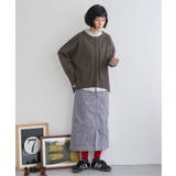 ミニブークレサイドスリットニット | Lbc with Life | 詳細画像16