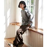 【インフルエンサー着用】ステッチ配色畦ラインニットプルオーバー | Lbc with Life | 詳細画像17 