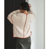 【インフルエンサー着用】ステッチ配色畦ラインニットプルオーバー | Lbc with Life | 詳細画像19 