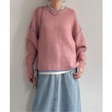 【インフルエンサー着用】ステッチ配色畦ラインニットプルオーバー | Lbc with Life | 詳細画像29 