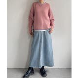 【インフルエンサー着用】ステッチ配色畦ラインニットプルオーバー | Lbc with Life | 詳細画像31 