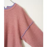 【インフルエンサー着用】ステッチ配色畦ラインニットプルオーバー | Lbc with Life | 詳細画像35 