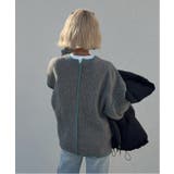 【インフルエンサー着用】ステッチ配色畦ラインニットプルオーバー | Lbc with Life | 詳細画像4 