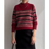 ラメネップボーダーニットプルオーバー | Lbc with Life | 詳細画像7