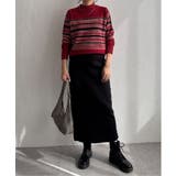 ラメネップボーダーニットプルオーバー | Lbc with Life | 詳細画像8