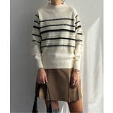 ラメネップボーダーニットプルオーバー | Lbc with Life | 詳細画像9