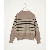 ラメネップボーダーニットプルオーバー | Lbc with Life | 詳細画像16