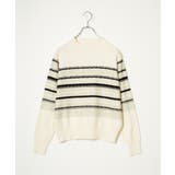 ラメネップボーダーニットプルオーバー | Lbc with Life | 詳細画像24 