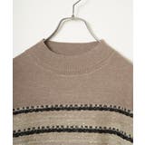 ラメネップボーダーニットプルオーバー | Lbc with Life | 詳細画像30 