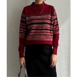 ラメネップボーダーニットプルオーバー | Lbc with Life | 詳細画像6