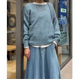 ラメノットヤーン配色ニットプルオーバー | Lbc with Life | 詳細画像7