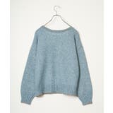 ラメノットヤーン配色ニットプルオーバー | Lbc with Life | 詳細画像33 