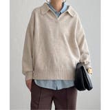 ポロ襟スキッパーニット | Lbc with Life | 詳細画像13 