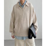 ポロ襟スキッパーニット | Lbc with Life | 詳細画像14 