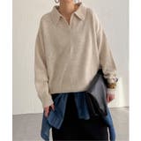 ポロ襟スキッパーニット | Lbc with Life | 詳細画像15 