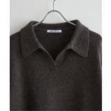 ポロ襟スキッパーニット | Lbc with Life | 詳細画像25 