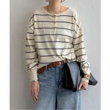 コットンタッチ2WAYヘンリーニット | Lbc with Life | 詳細画像1 