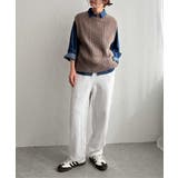 ウール混ケーブル2WAYベスト | Lbc with Life | 詳細画像11