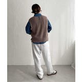 ウール混ケーブル2WAYベスト | Lbc with Life | 詳細画像12