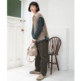 ウール混ケーブル2WAYベスト | Lbc with Life | 詳細画像15