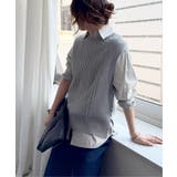 ウール混ケーブル2WAYベスト | Lbc with Life | 詳細画像17