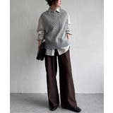 ウール混ケーブル2WAYベスト | Lbc with Life | 詳細画像22