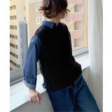 ウール混ケーブル2WAYベスト | Lbc with Life | 詳細画像26