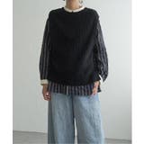 ウール混ケーブル2WAYベスト | Lbc with Life | 詳細画像31